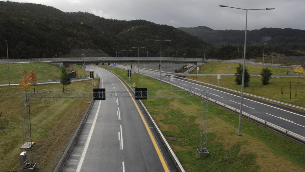 Nye E39 mellom Svegatjørn og Rådal reduserte reisetiden på 17 minutter da prosjektet sto ferdig i fjor.