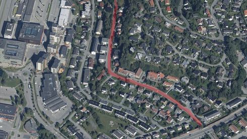 I Trondheim skal det bygges gang- og sykkelvei langs Klæbuveien