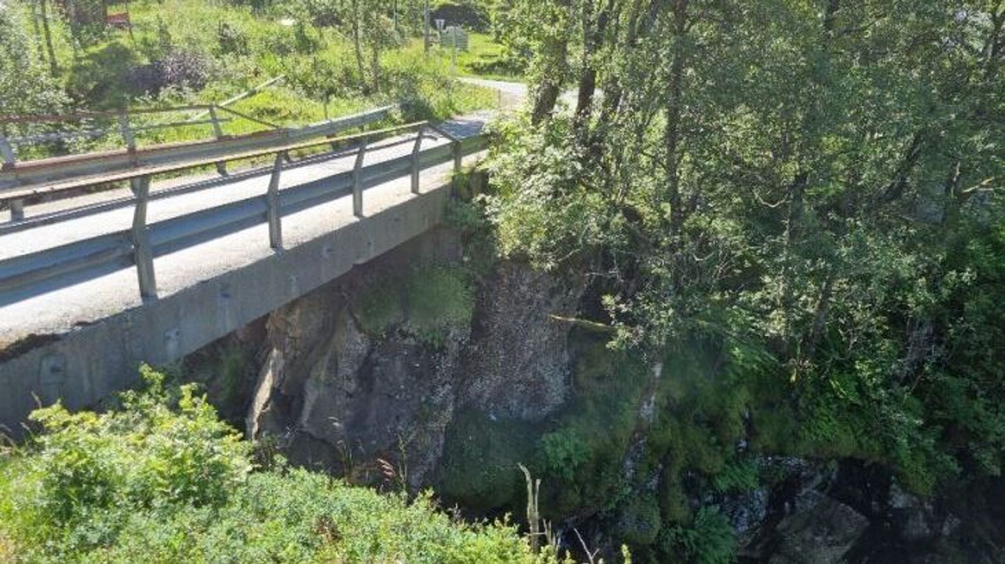 Lauvbrua i Hardanger slik den ser ut nå.