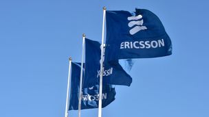 Ericsson flagg.