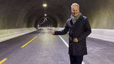 Statsråden åpnet E69 Skarvbergtunnelen: Tryggere vei til Honningsvåg og Nordkapp
