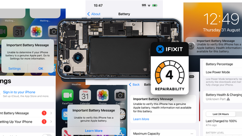 Ifixit ut mot Apple: Reduserer karakteren på Iphone 14 fra 7 til 4 ett år etter lansering