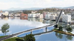 Consto Anlegg Sør skal bygge gang- og sykkelbru for 216 mill