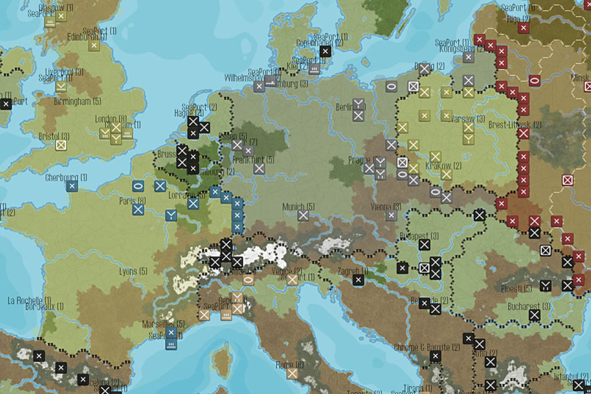 Commander Europe At War Gamer No