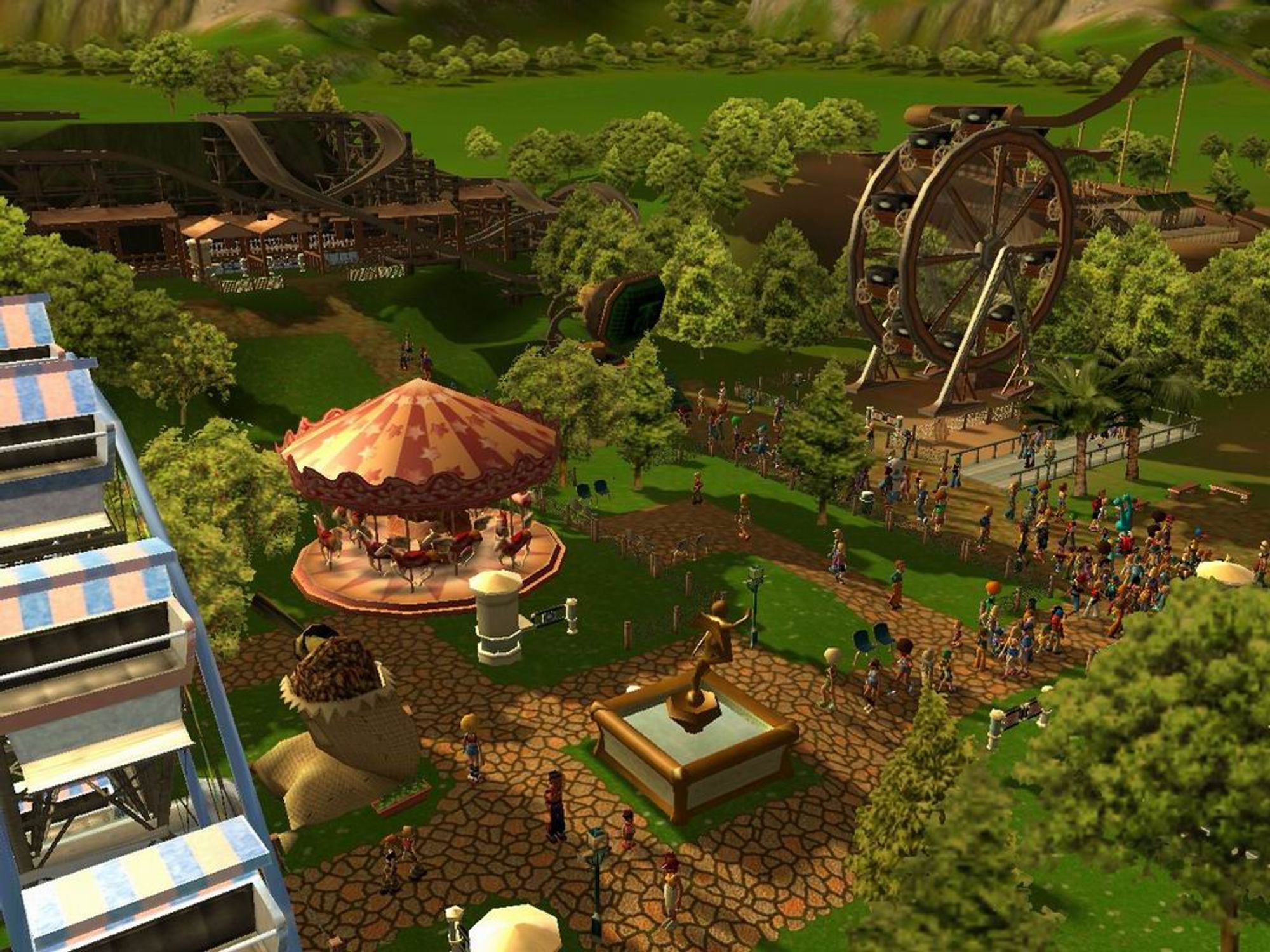 Game tycoon 3. Rollercoaster Tycoon 3. Rollercoaster Tycoon 3: Магнат индустрии развлечений. Rollercoaster Tycoon 3 Скриншоты. Mall Tycoon игра.