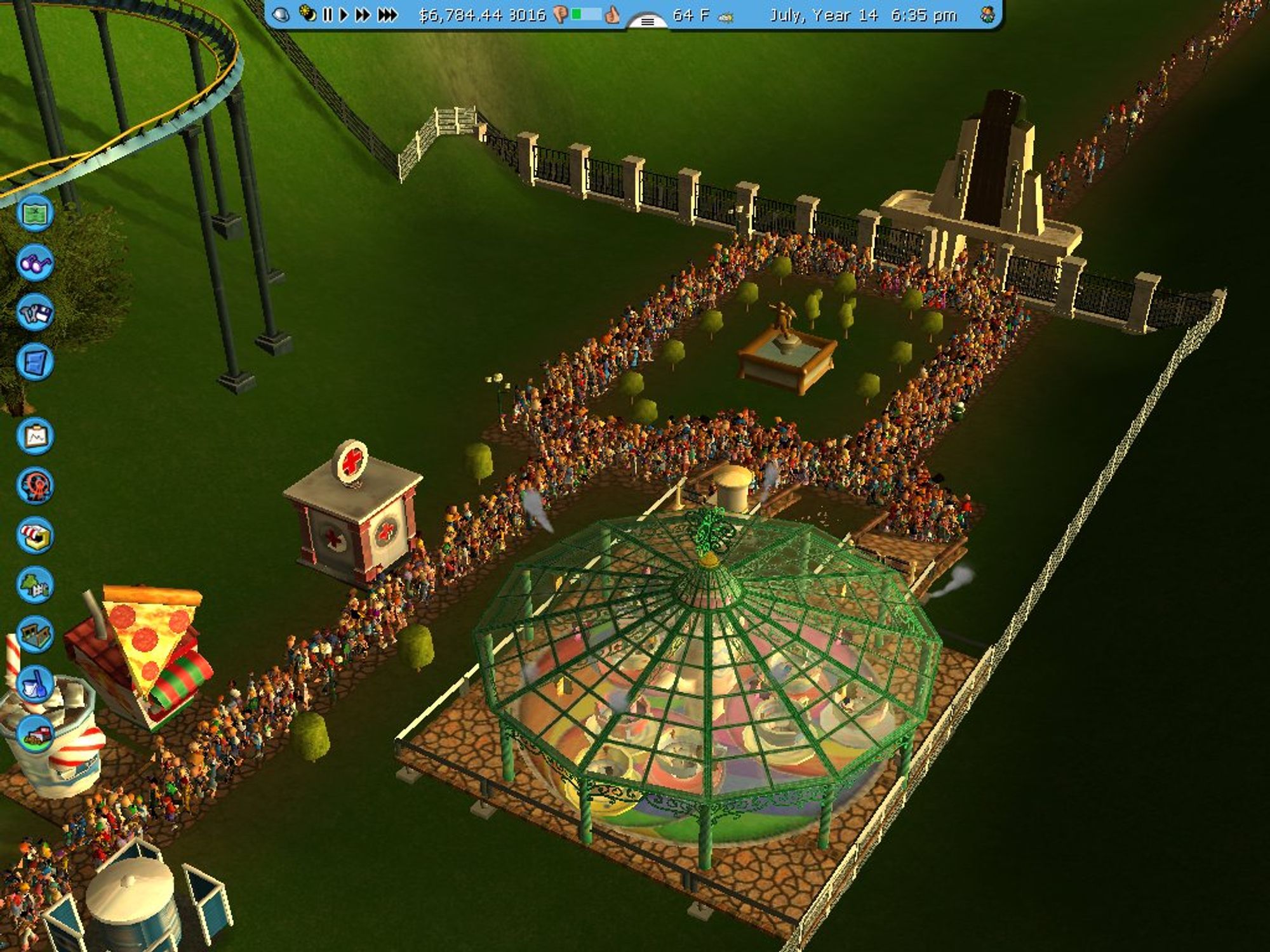 Rollercoaster tycoon 3: wild!. Rollercoaster tycoon 3: wild!. Rollercoaster tycoon 3. 3. Rollercoaster tycoon 3 скриншоты.