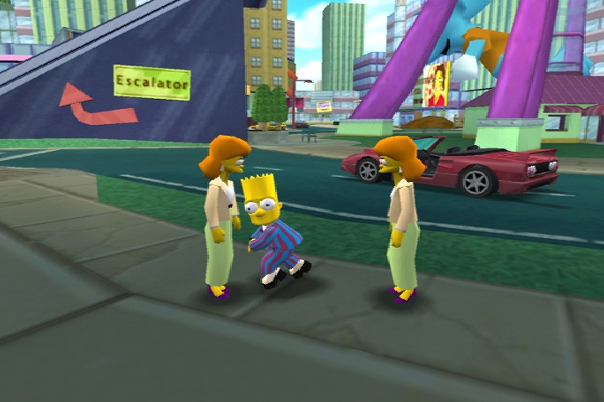 Simpsons hit and run steam фото 77